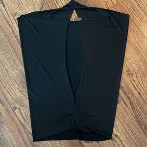 Stylish Black Halter Top